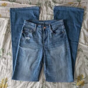 Old Navy High Rise Flare Light Blue Jeans